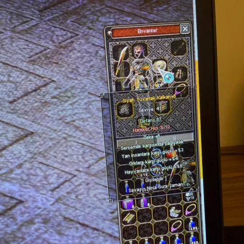  61lvl bedensel -48lvl şaman ile evli İTEMLİ AÇIKLAMA BAK